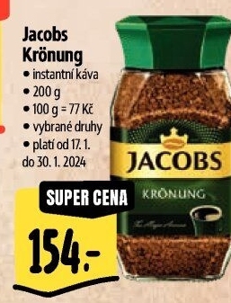 Instantní káva Jacobs Krönung