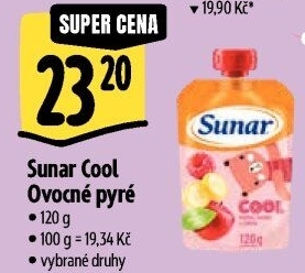 Kapsička do ručičky Ovocné pyré Cool Sunar