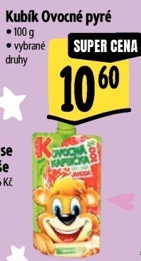 Kapsička ovocná 100% Kubík