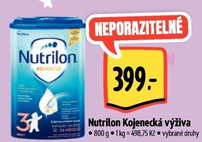 Kojenecká výživa Nutrilon Advanced