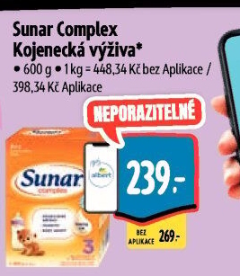 Kojenecká výživa Sunar Complex