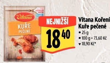 Koření Kuře pečené Vitana