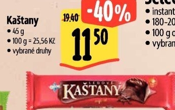Ledové kaštany Orion