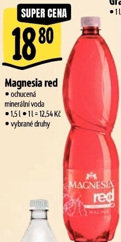 Minerální voda Magnesia Red