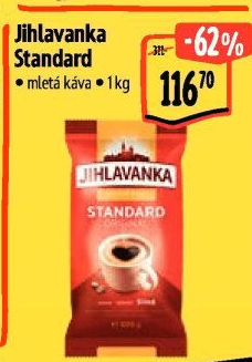 Mletá káva Standard Jihlavanka