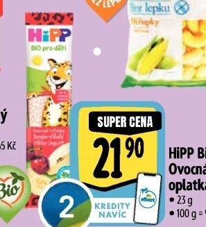 Oplatek ovocný Bio HiPP