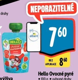 Ovocná kapsička Hello