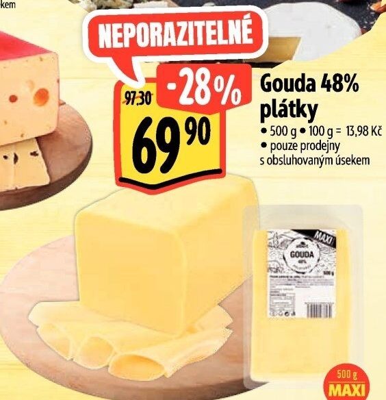 Sýr Gouda 48% Albert