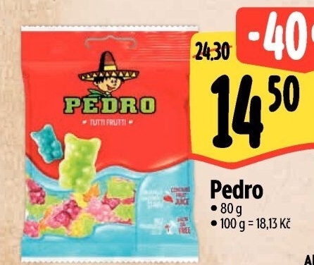 Želé bonbony Pedro