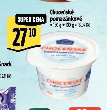 Choceňské pomazánkové