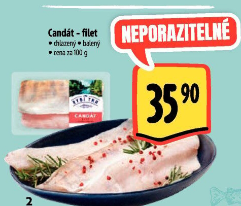 Candát filety Albert