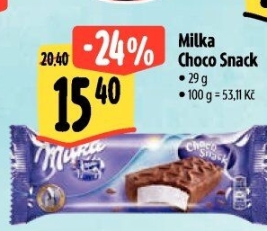 Choco snack Milka