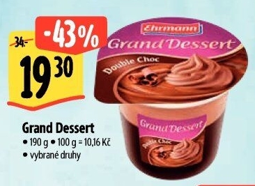 Dezert Grand Dessert Ehrmann
