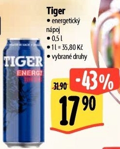 Energetický nápoj Tiger
