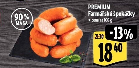 Farmářské špekáčky Premium Albertovo uzenářství