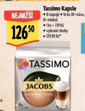 Kapsle Tassimo Jacobs
