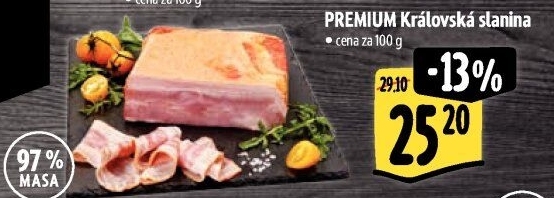 Královská slanina Premium Albertovo uzenářství