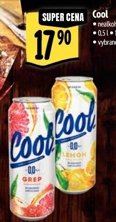 Nealkoholické pivo ochucené Staropramen Cool