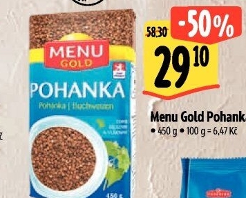 Pohanka Menu Gold
