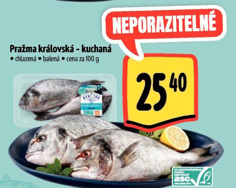 Pražma královská kuchaná Albert