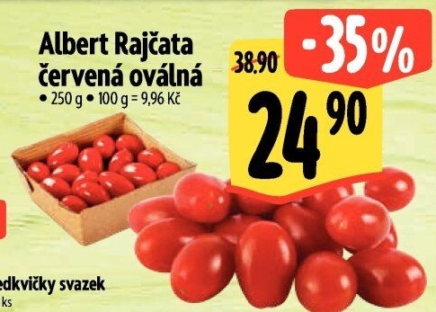 Rajčata oválná Albert