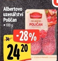 Salám Poličan Albertovo uzenářství