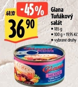 Salát s tuňákem Giana