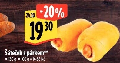 Šáteček s párkem