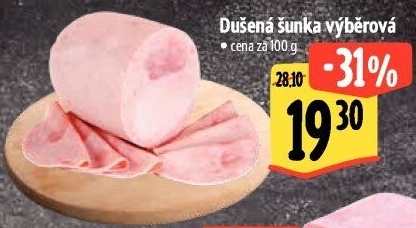 Šunka dušená výběrová