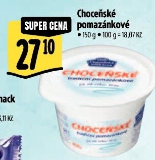Tradiční pomazánkové Choceňské