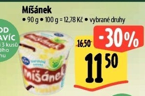 Tvarohová svačinka Míšánek Olma