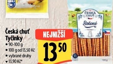 Tyčinky Česká Chuť