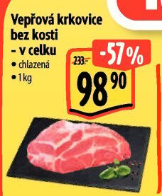 Vepřová krkovice bez kosti