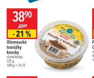 Olomoucké tvarůžky kousky