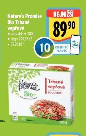 Nature's Promise Bio Trhané vepřové