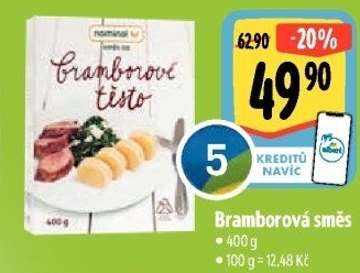 Bramborové těsto v prášku bez lepku Nominal