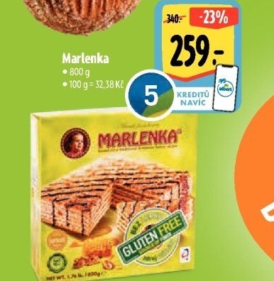 Dort bez lepku Marlenka