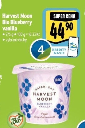 Jogurt rostlinný bio bez laktózy Harvest Moon