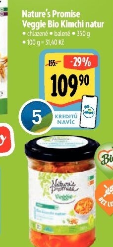 Kimchi veggie bio Nature'