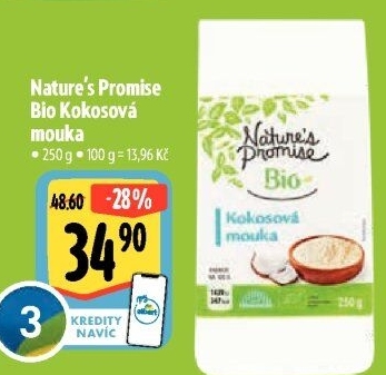 Kokosová mouka bio Nature'