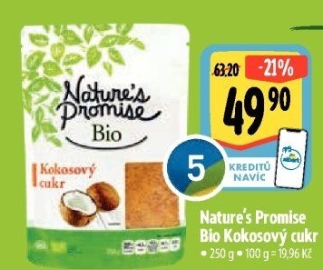 Kokosový cukrbio Nature'