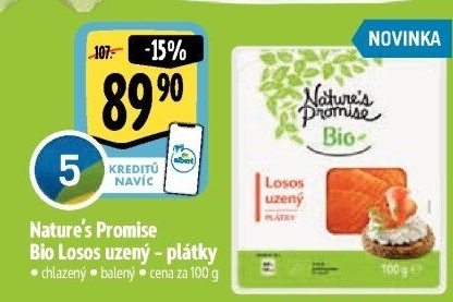 Losos uzený Bio Nature'