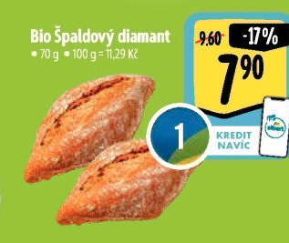 Špaldové pečivo bio