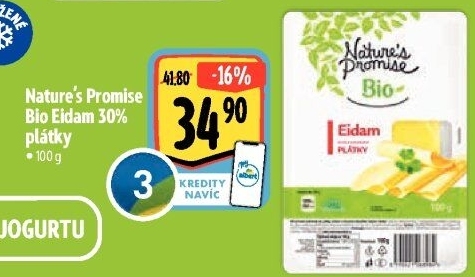 Sýr Eidam bio Nature'