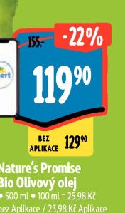 Nature's Promise Bio Olivový olej