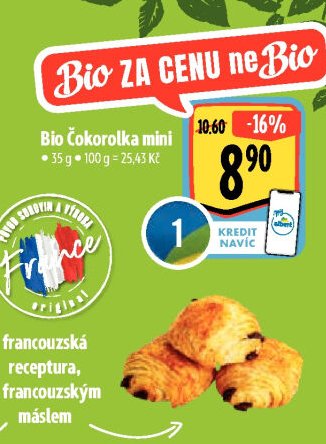 Bio Čokorolka mini
