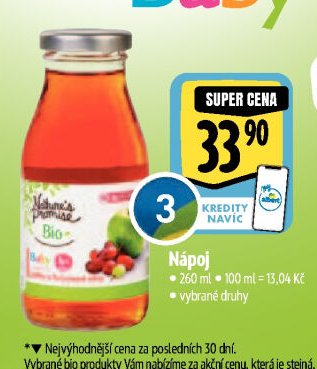Nature's Promise Bio Nápoj