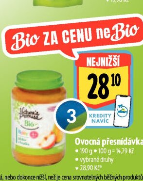 Nature's Promise Bio Ovocná přesnídávka