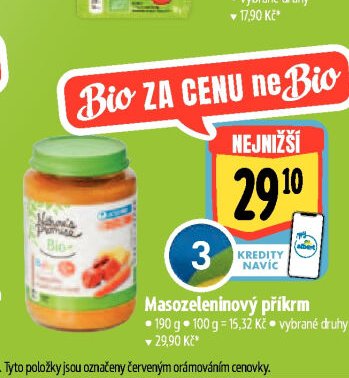 Nature's Promise Bio Masozeleninový příkrm