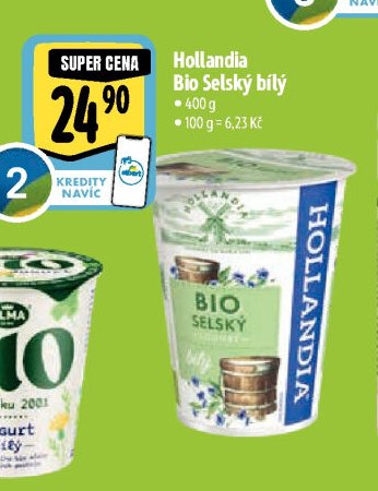 Hollandia Bio Selský bílý